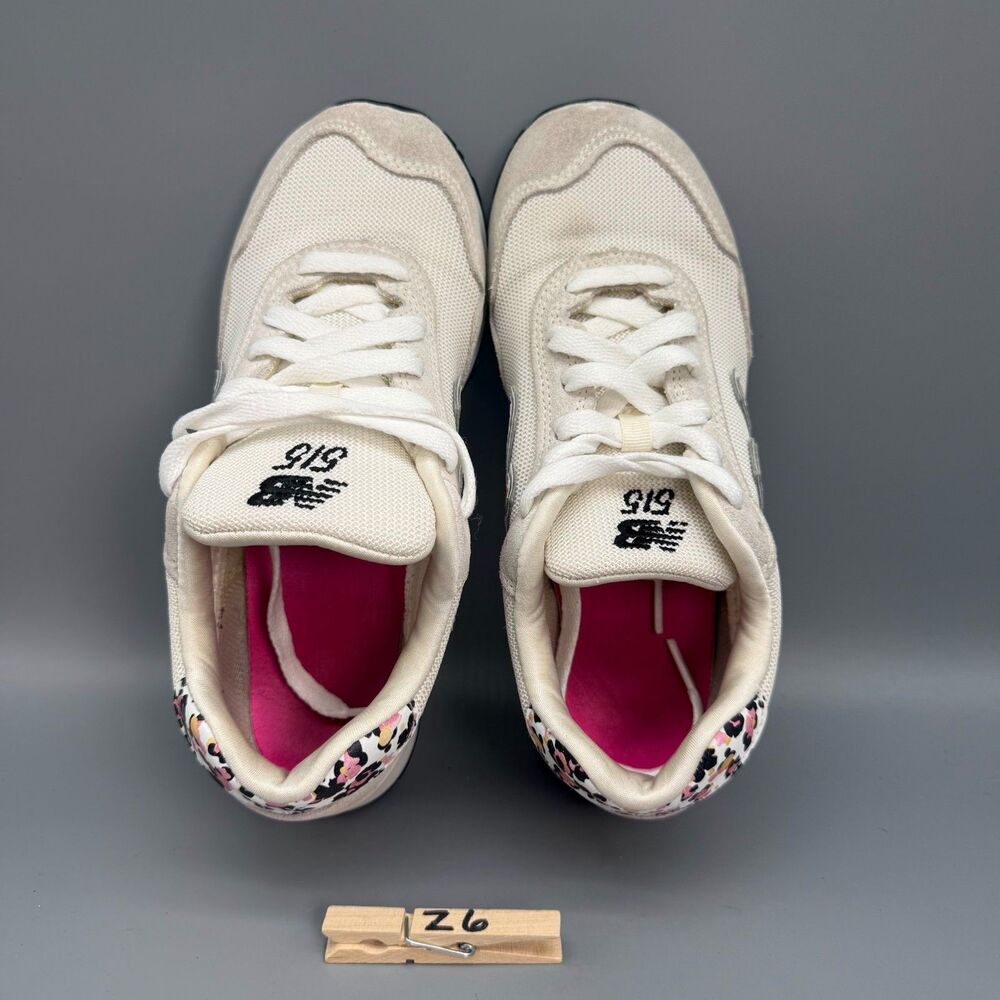 New Balance 515 V3 Women 7.5 Beige Tan Sea Salt Floral Athletic Running Sneakers - Picture 10 of 10